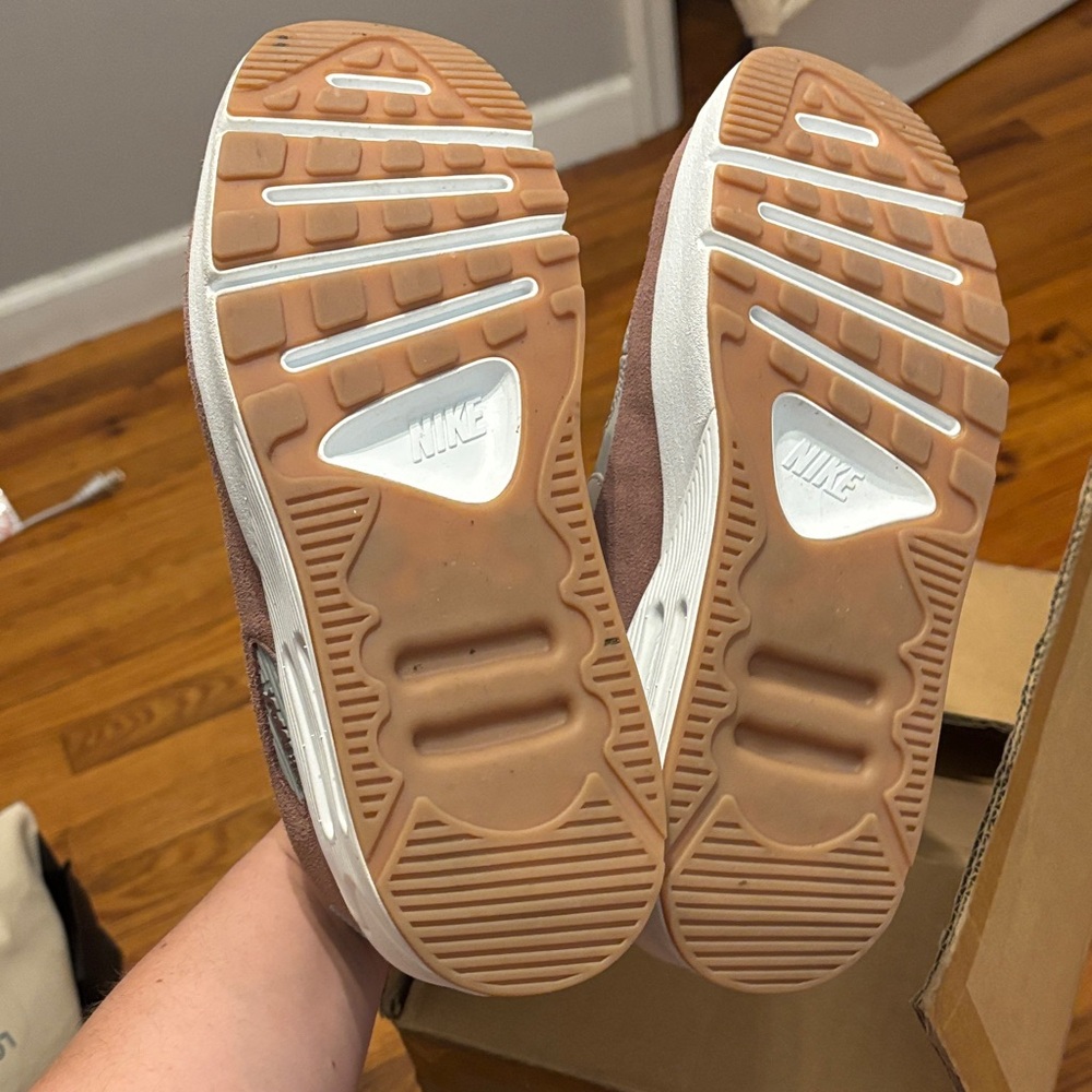 Nike Women's Blush and Taupe Sneakers - Picture 3 of 3